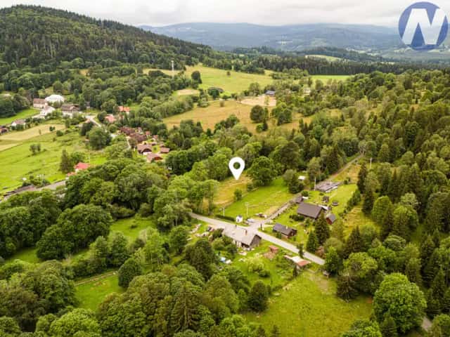 České Žleby, stavební pozemek na Šumavě, Stožec, okres Prachatice