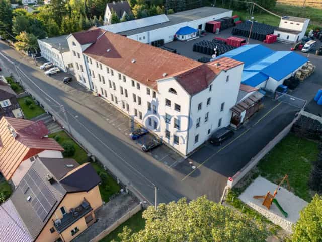 Výrobní budova v obci Krajková u Sokolova, Krajková, okres Sokolov