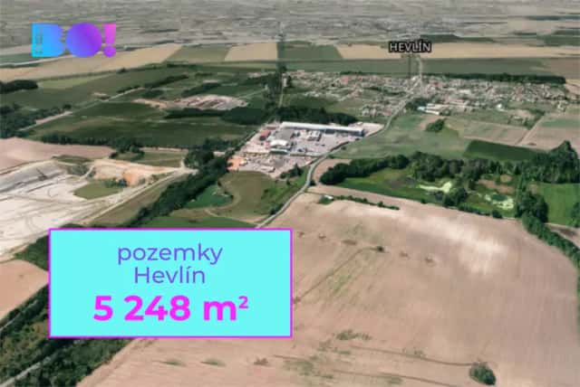 Prodej pole, 5 248 m2, Hevlín, Hevlín, okres Znojmo