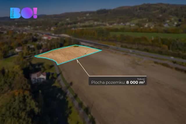 Prodej komerčního pozemku 8000 m2, Návsí, Návsí, okres Frýdek-Místek