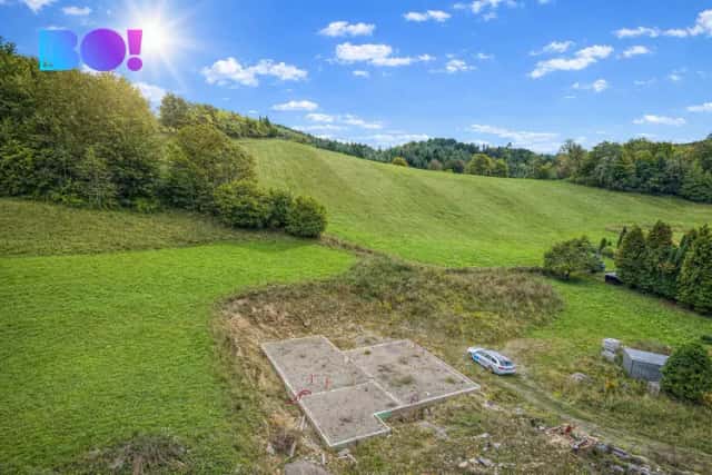 Prodej stavebního pozemku se základovou deskou a projektem, 4 560 m2, Hanušovice, Hanušovice, okres Šumperk