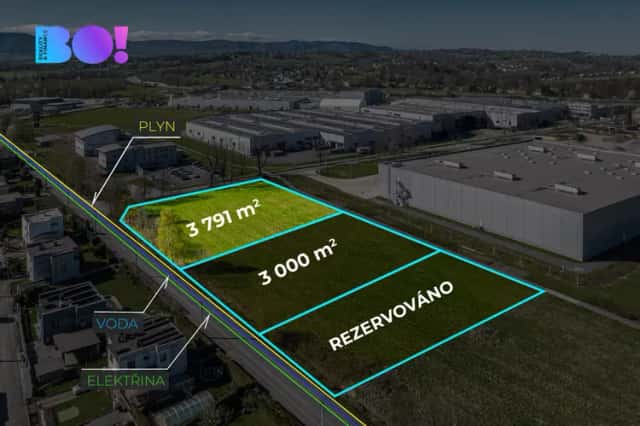 Prodej komerčního pozemku 3791 m2, Český Těšín, Český Těšín, okres Karviná
