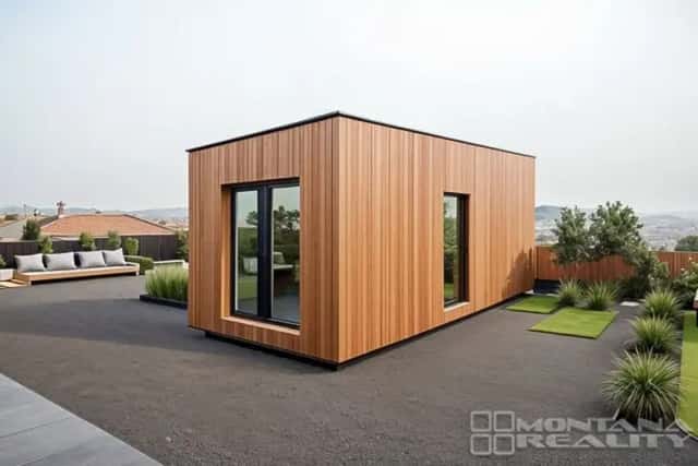 Novostavba celoročně obyvatelného Tiny house s loftem na spaní, Olomouc