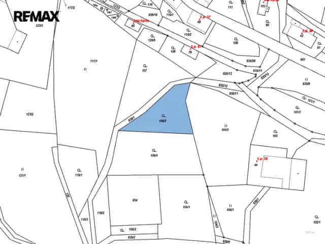 Prodej stavebního pozemku Anenská Studánka, Anenská Studánka, okres Ústí nad Orlicí