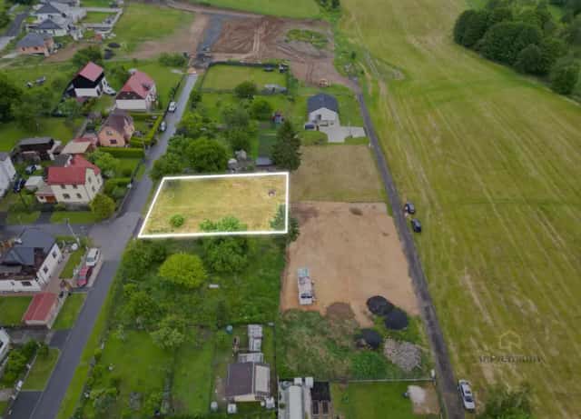 Stavební pozemek 894 m2 – Plesná u Chebu, Plesná, okres Cheb