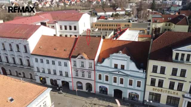 Prodej bytového domu 490 m2, Pelhřimov, Masarykovo náměstí, Pelhřimov
