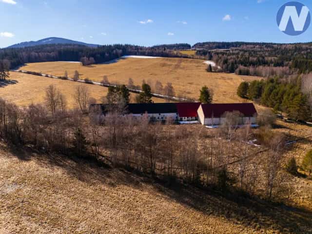 Miletínky, zemědělská stavba s bydlením, Miletínky, Ktiš, okres Prachatice