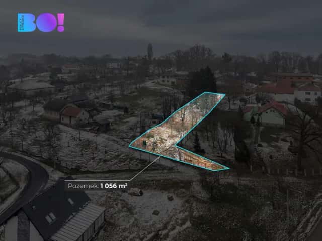 Prodej stavebního pozemku, 1056 m2, Blahutovice, Jeseník nad Odrou, okres Nový Jičín