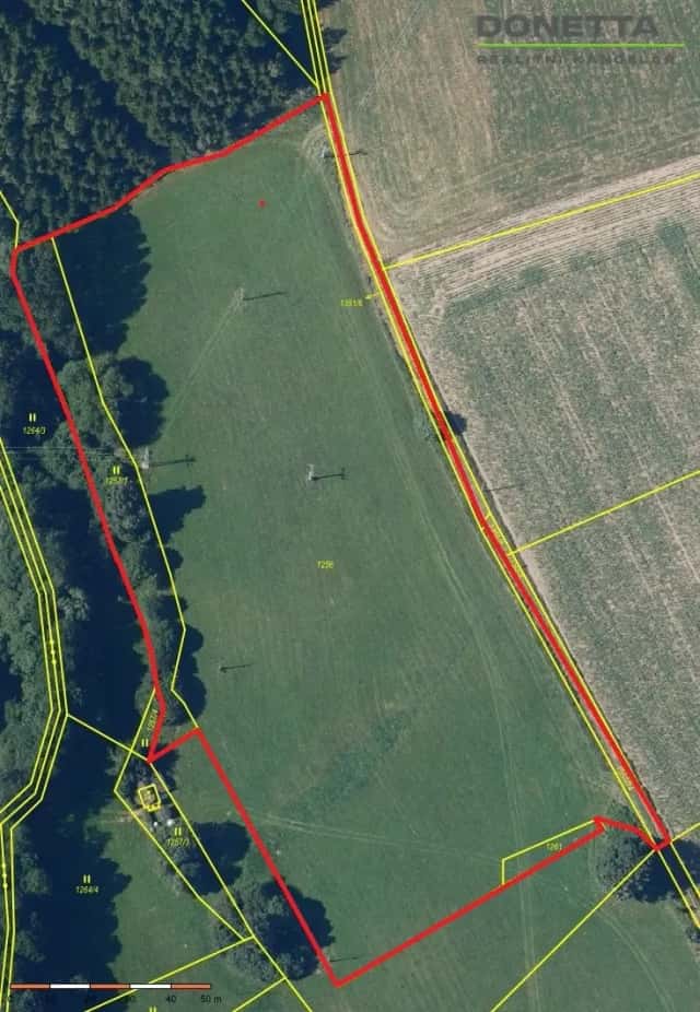 Prodej pozemku, 17.174 m2, Pustá Rybná, Březiny, okres Svitavy