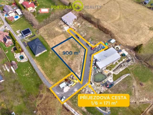 Prodej posledních dvou stavebních pozemků o velikosti 1071 m2, Veřovice, okres Nový Jičín