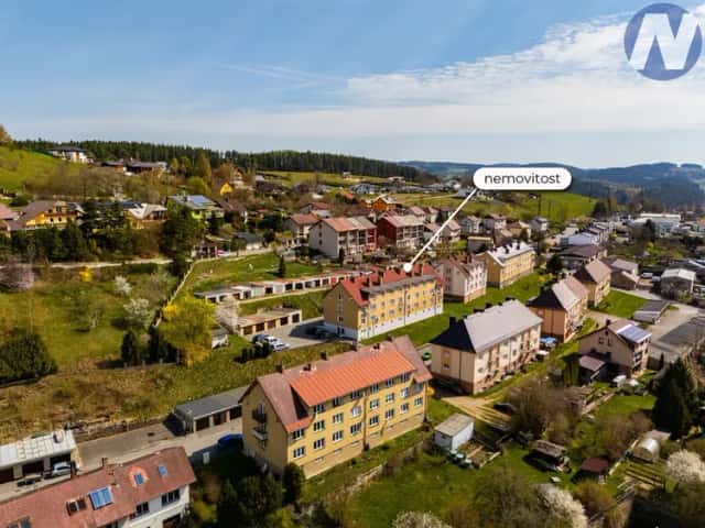 Prodej bytu 3+1 59 m2, Pod Homolkou, Vimperk, Pod Homolkou, Vimperk, okres Prachatice