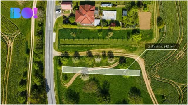 Prodej pozemku, Jestřabice, Koryčany, okres Kroměříž