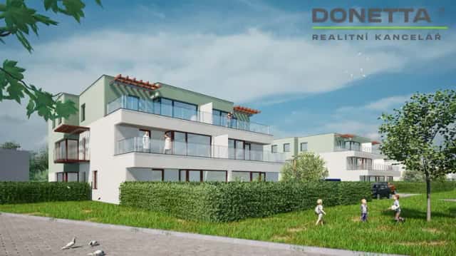 Nová bytová jednotka 2+kk, zahrádka, terasa, Hradec Králové, K Meteoru, Hradec Králové