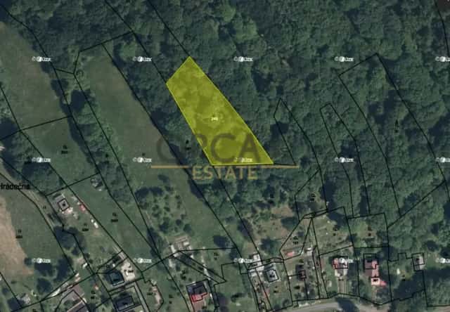 Pozemek v k.ú. Hrádečná 2058 m2, Blatno
