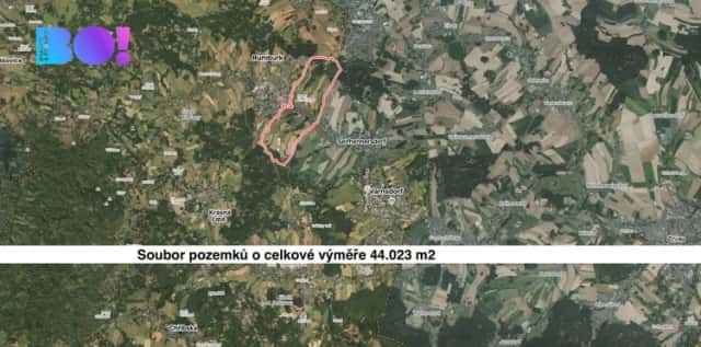 Prodej pole, 44023 m2, Horní Jindřichov, Rumburk, okres Děčín