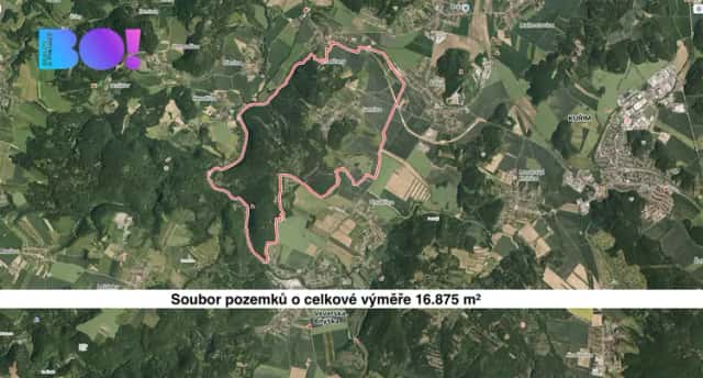 Prodej pole, 16875 m2, Sentice, Sentice, okres Brno-venkov