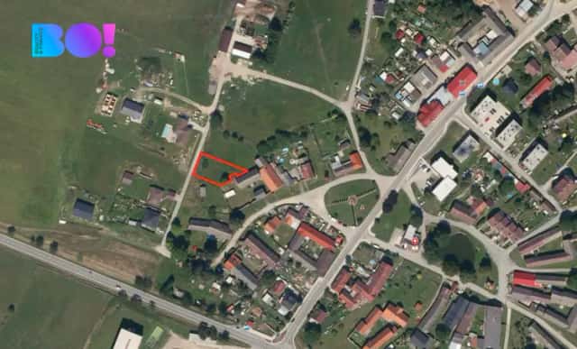Prodej stavebního pozemku 881 m2, Hospříz, okres Jindřichův Hradec, Hospříz, okres Jindřichův Hradec