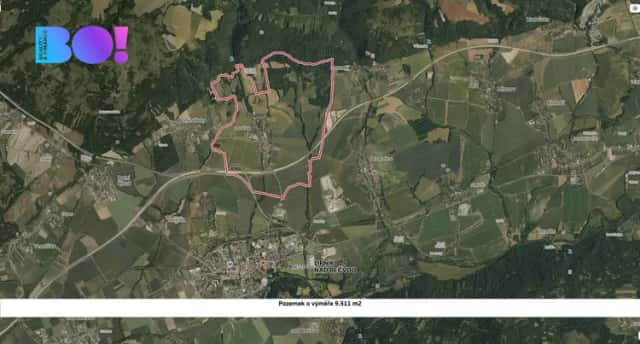 Prodej pole, 9511 m2, Loučka, Lipník nad Bečvou, okres Přerov