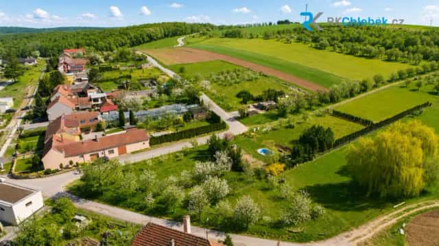 Prodej stavebního pozemku 1070 m2, Bohdalice-Pavlovice, okres Vyškov