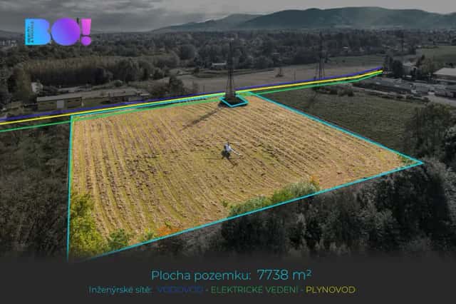 Prodej komerčního pozemku, 7 738 m2, Třinec - Konská, Třinec, okres Frýdek-Místek