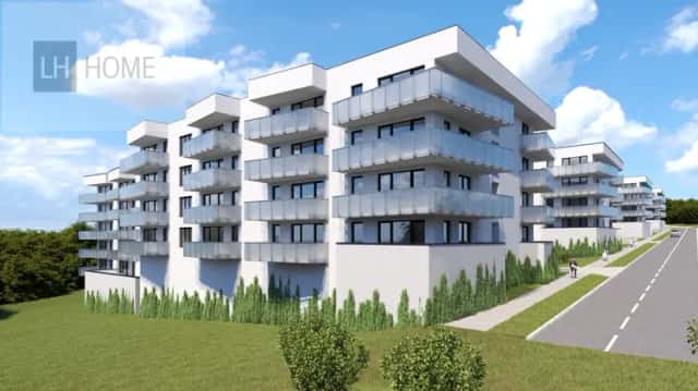 Byt 2+kk, 62,57 m2 + terasa 18,53 m2, Residence Růžák budova A, Karlovy Vary