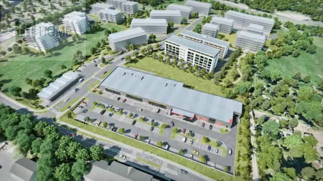 Pronájem obchodního prostoru až 1122 m2 - Retail Park Sedlecká, Růžový vrch, Karlovy Vary, Sedlecká, Karlovy Vary