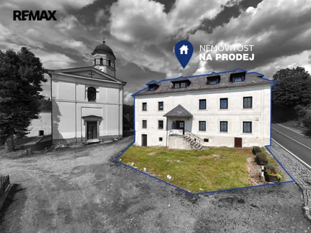 Komerční nemovitost pro ubytování a gastro na dosah hradu Sovinec, okres Bruntál, Jiříkov, okres Bruntál