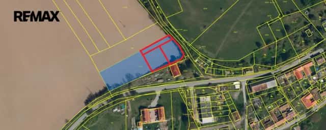Prodej stavebního pozemku 900 m2, Červená Řečice, Červená Řečice, okres Pelhřimov