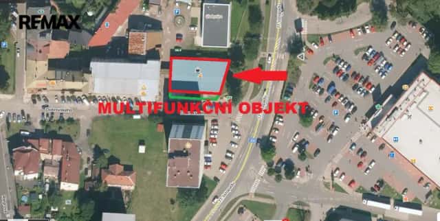 Multifunkční objekt v ulici Dobrovského ve Dvoře Králové nad Labem., Dobrovského, Dvůr Králové nad Labem, okres Trutnov