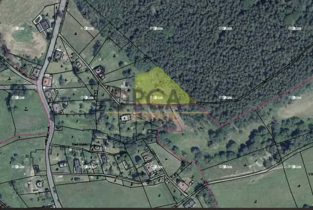 0,24 ha pozemku v k.ú. Staré Hraběcí, Velký Šenov, okres Děčín