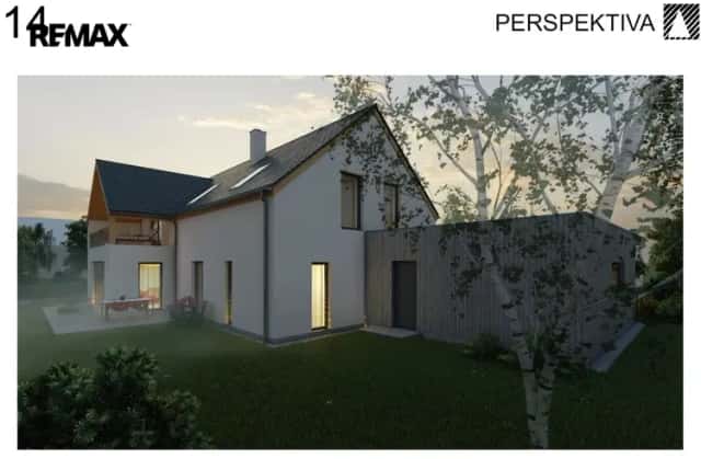 Stavební pozemek 2 226 m2 se stavebním povolením a projektem rodinného domu – Boňkov, Boňkov, okres Havlíčkův Brod