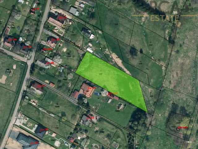 Prodej zastavitelného pozemku o výměře 2867 m2 v k.ú. Dolní Křečany, Rumburk, okres Děčín