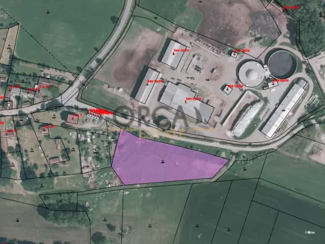 Pozemek v návrhové ploše smíšené výrobní, k.ú. Lnářský Málkov o výměře 6728 m2, Kadov, okres Strakonice