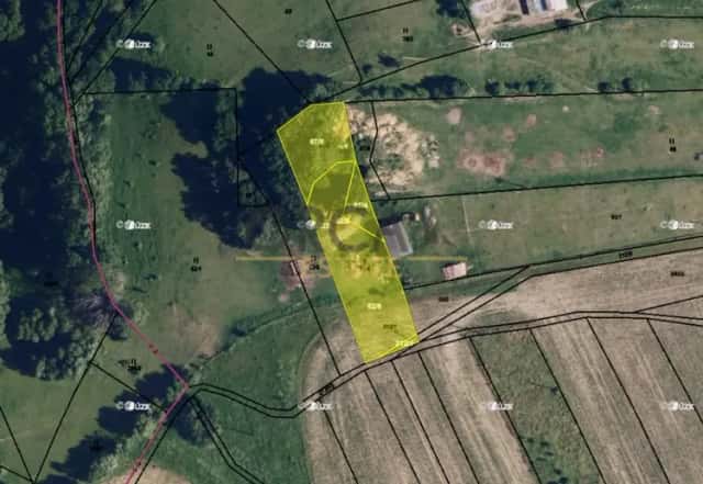 Prodej pozemků o výměře 3687 m2 v k.ú. Červená Lhota u Řimic (okres Olomouc), Bílá Lhota, okres Olomouc