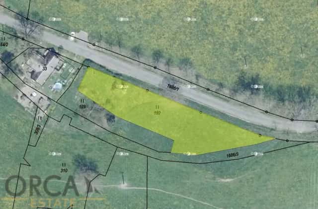 Prodej zastavitelného pozemku 1419 m2 v k. ú. Trojmezí, Hranice, okres Cheb