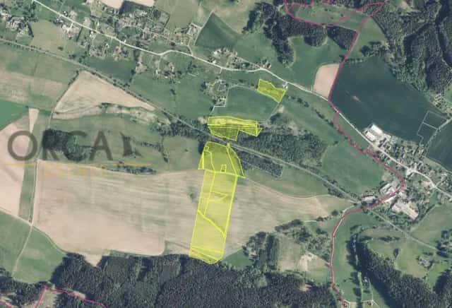 0,43 ha pozemků Borovnice u Staré Paky, Borovnice, okres Trutnov