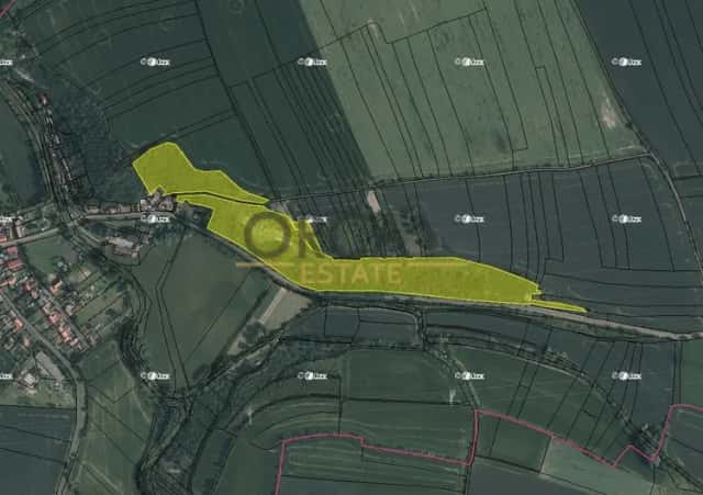 0,27 ha pozemků v k.ú. Touchovice, Hřivice, okres Louny