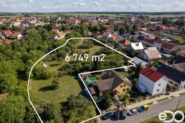 Stavební pozemek pro výstavbu RD nebo bytových domů, 6749 m2, Městec Králové, Městec Králové, okres Nymburk