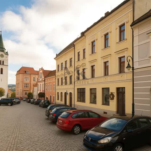 Pronájem bytu 2+1, 68 m2, náměstí Svobody, Vimperk, náměstí Svobody, Vimperk, okres Prachatice
