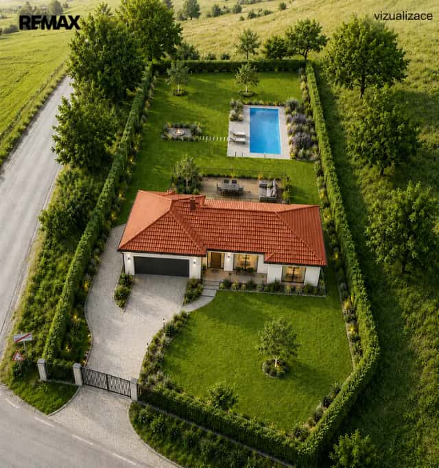 Prodej pozemku určeného k výstavbě domu v Násedlovicích, 896 m2, Násedlovice, okres Hodonín