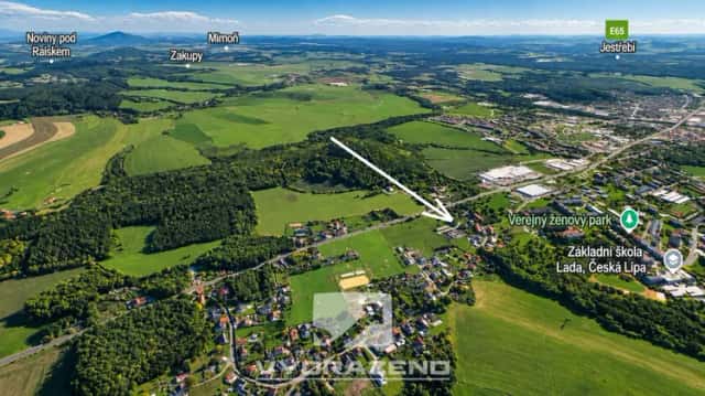 Pozemek (1.517 m2 ) - Česká Lípa, Česká Lípa