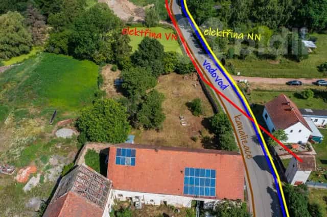 Prodej pozemku k bydlení, 871 m2, Hořovičky, Hořovičky, okres Rakovník
