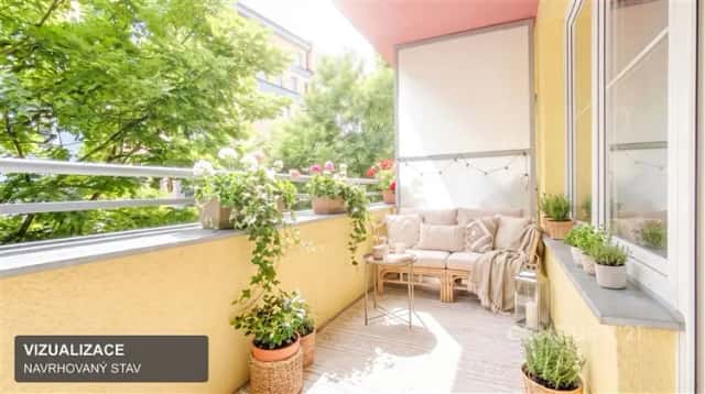 Pronájem bytu 1+KK 44 M 2 s balkonem Tyršova, Benešov, Tyršova, Benešov