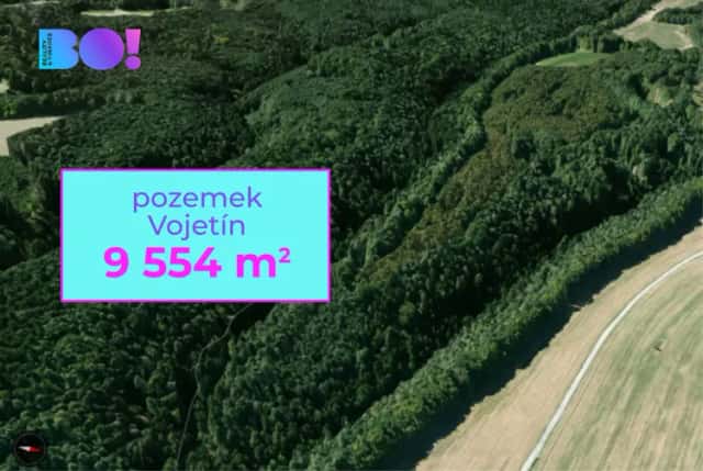 Prodej trvalého travního porostu, 9554 m2, Vojetín, Doksy, okres Česká Lípa