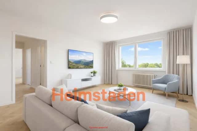 Pronájem bytu 2+1 52 m2, Havířov-Město - Havířov - Město, Národní třída 665/28, Havířov – Havířov-Město, okres Karviná