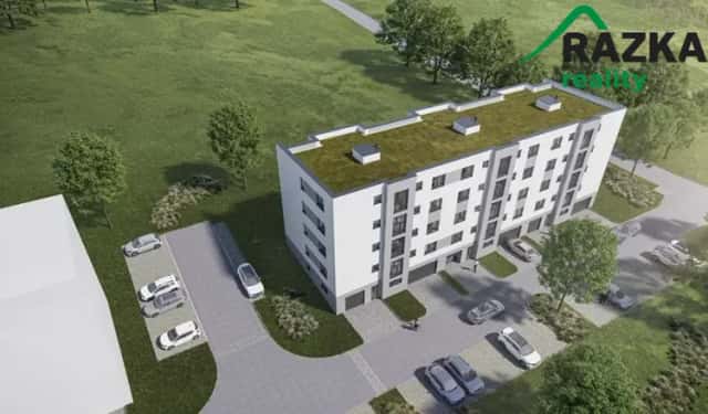Novostavba 3+kk s balkonem, 69,03 m2, Tachov, ul. Palackého, Palackého, Tachov