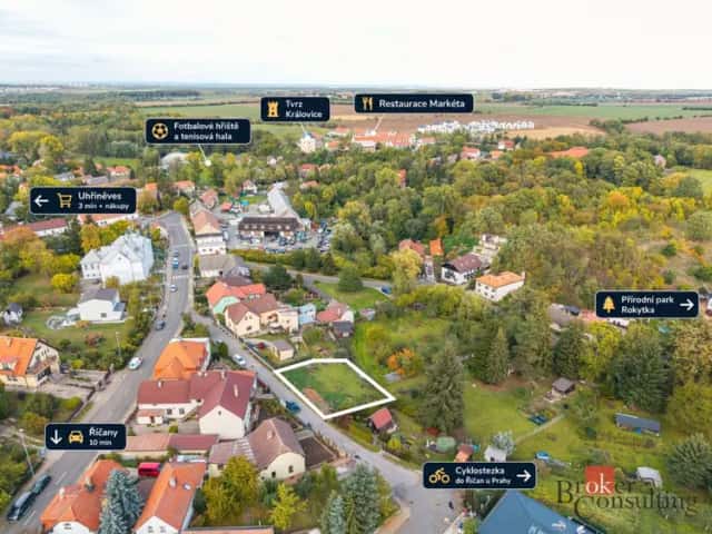 Prodej stavebního pozemku 547 m2, Praha, Praha