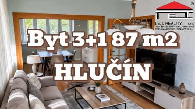 Prodej prostorného bytu 3+1, s celkovou plochou 103,7 m2 v Hlučíně, Dr. Ed. Beneše, Hlučín, okres Opava