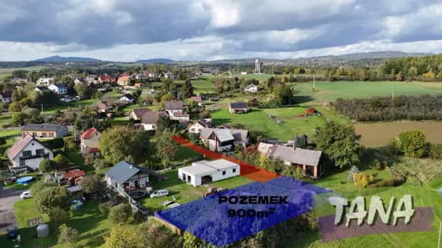 Prodej stavebního pozemku 900 m2, Ohrazenice u Turnova, Ohrazenice, okres Semily