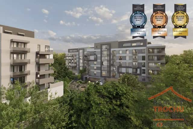 NOVOSTAVBA BYT 2+kk – Rezidence Kristian – Moravské Předměstí - HK, Pod Zámečkem, Hradec Králové